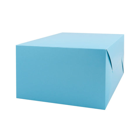 HỘP BÁNH MÀU XANH PASTEL 8X8X5" 5 CHIẾC (#105863)
