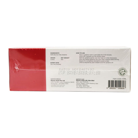 Lá gelatin vàng 1KG/REDMAN (#111474)