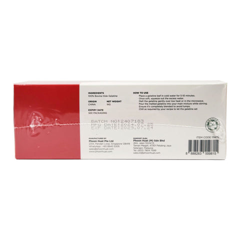 Lá gelatin đồng 1kg/REDMAN (#111475)