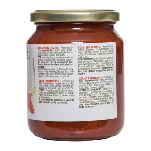 SỐT Mỳ Ý ARRABBIATA 370G (#54210)