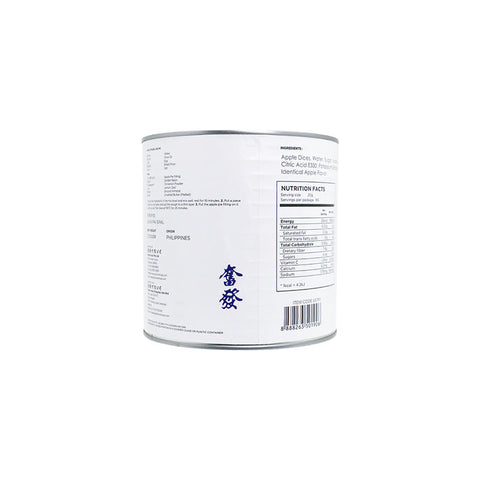 APPLE PIE FILLING DICES 2.7KG (#65791)