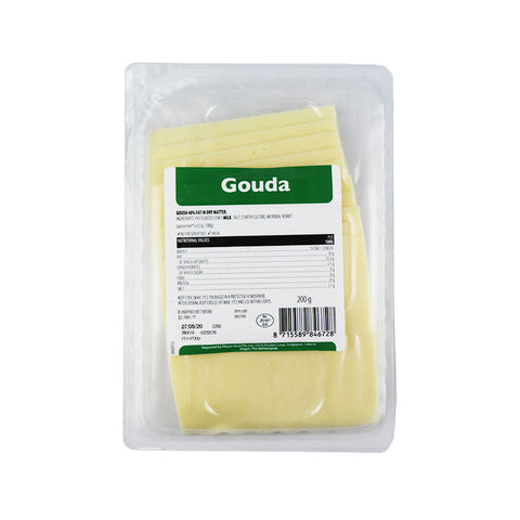 Phô mai GOUDA lát tự nhiên 200g (#67998)