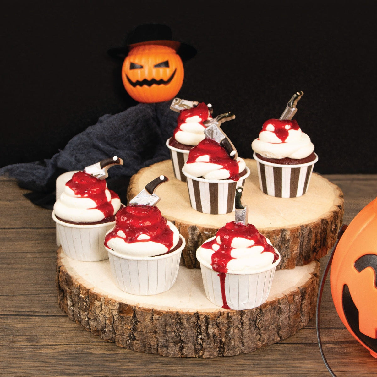 Halloween Murder Mystery Cupcakes
