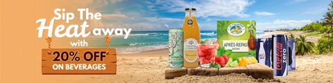 Beverages 20% OFF