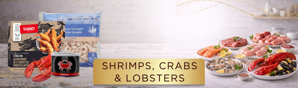SHRIMPS, CRAB & LOBSTERS