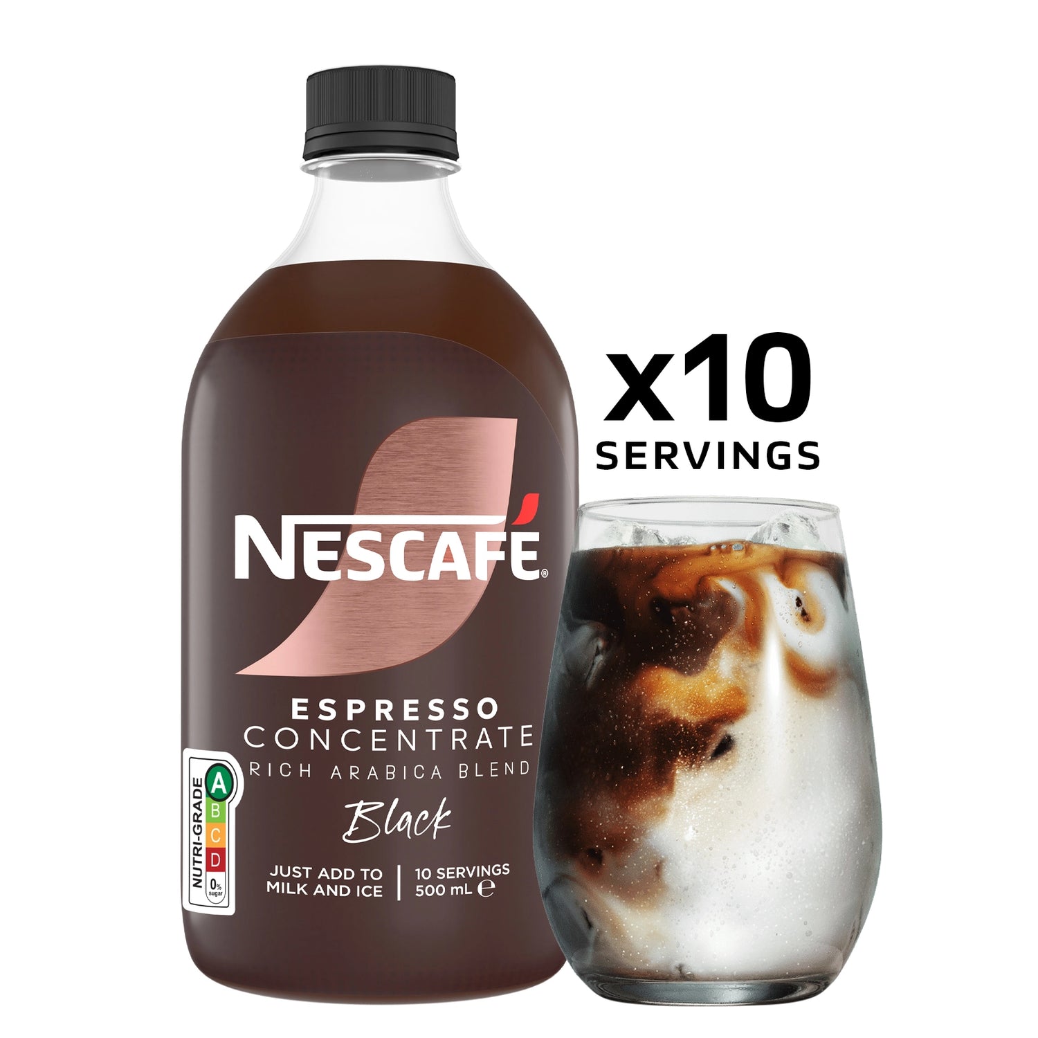 ESPRESSO CONCENTRATES BLACK 500ML (