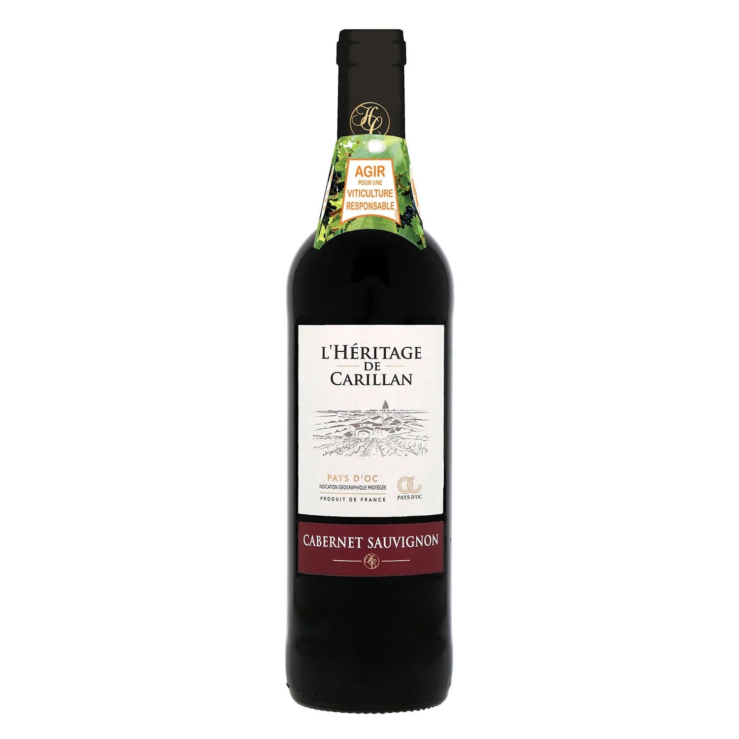 RED IGP OC CABER SAUVIGNON 75CL LHERITAG (