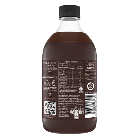 ESPRESSO CONCENTRATES BLACK 500ML (#128141)