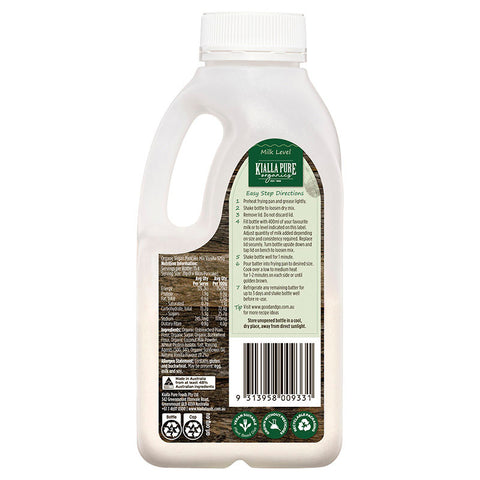 Organic Vegan Pancake Mix Vanilla (#109238)