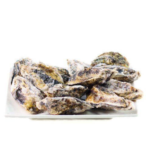 FRZ OYSTER IN SHELL SASHIMI 40/59G 12PC/PAC (#109850)
