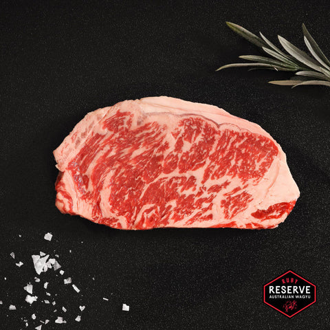 CHILLED AU WAGYU STRIPLOIN MB8-9 (#111425)