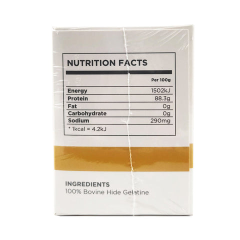 BOVINE GELATINE LEAF GOLD 1KG/REDMAN (CARX25BOXX1KG) (#111474)