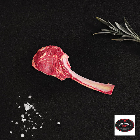 CHILLED AU BEEF GRAIN FED TOMAHAWK/RUBY ROSEDALE (#111560)