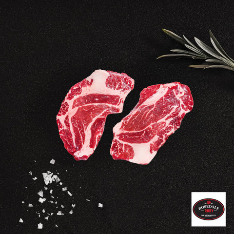 CHILLED AU BEEF GRAIN FED CHUCK EYE ROLL/RUBY ROSEDALE (#111562)