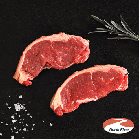 CHILLED AU BEEF GF STRIPLOIN/NORTH RIVER (#111698)
