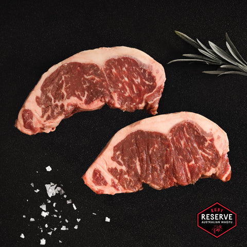 CHILLED AU WAGYU STRIPLOIN MB4-5/RUBY (#111805)