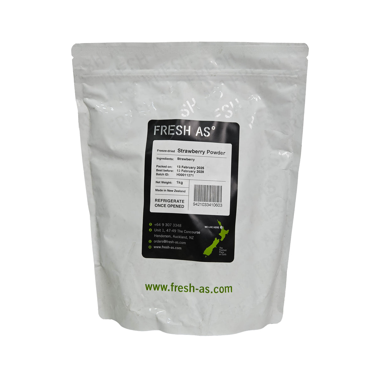 FREEZE-DRIED STRAWBERRY POWDER 1KG (