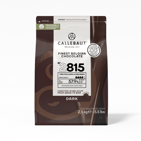 DARK CHOCOLATE COUVERTURE CALLETS 2.5KG (#112405)
