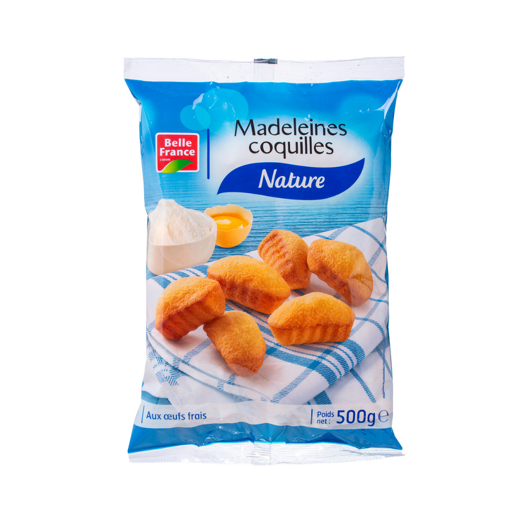 BISCUIT MADELEINE SHELL SHAPE 500G (