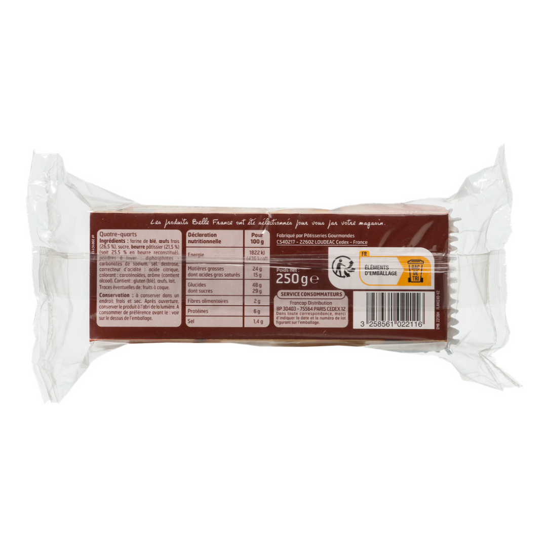 BISCUIT POUND CAKE PURE BUTTER 250G (