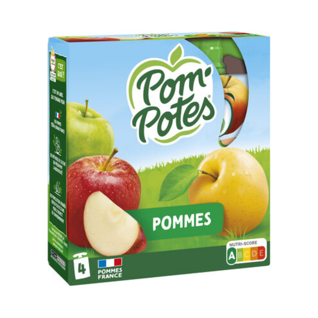 POUCH APPLESAUCE 4X90G (