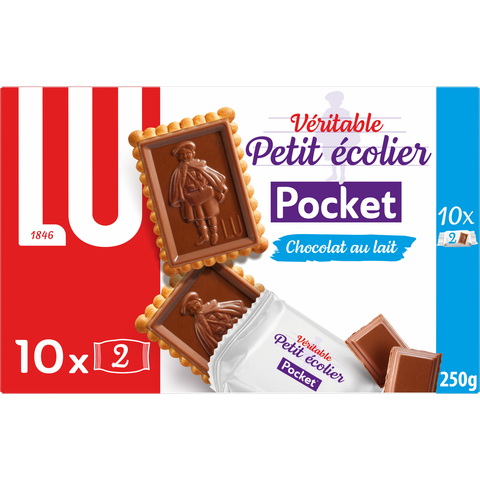 MILK CHOCO POCKET PETIT ECOLIER 250G (#128396)