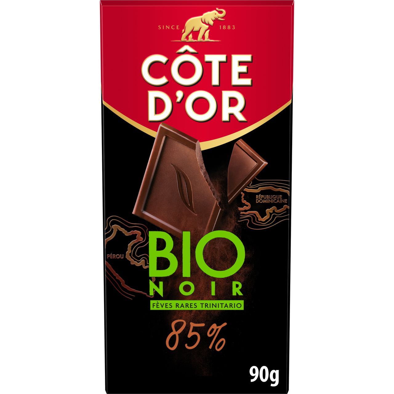 DARK CHOCOLATE ORGANIC 85% (