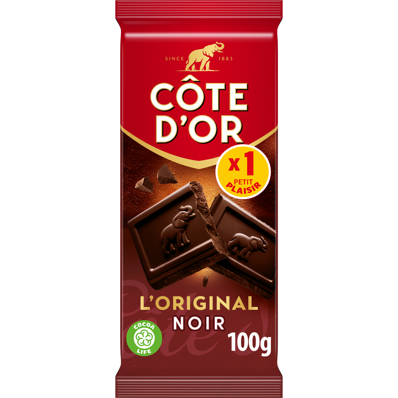 DARK CHOC ORIGINAL EXTRA 100G (