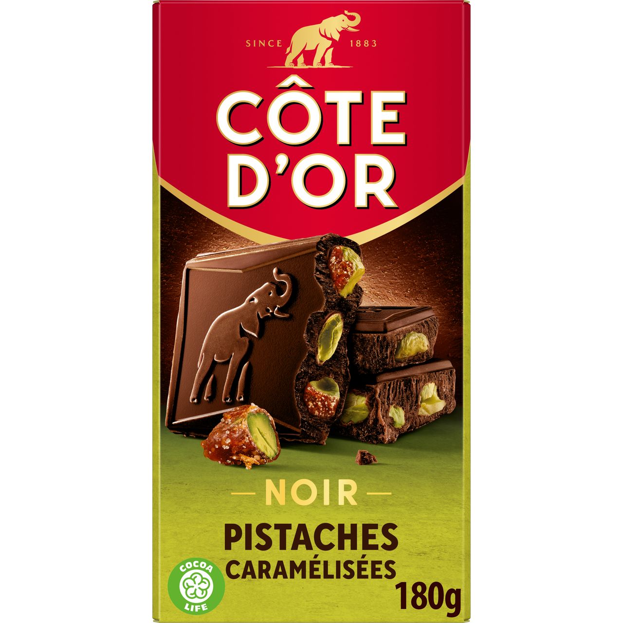 DARK CHOCOLATE PISTACHIO (