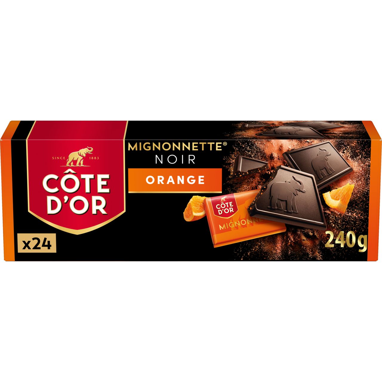 DARK CHOC ORANGE MIGNONETTE (