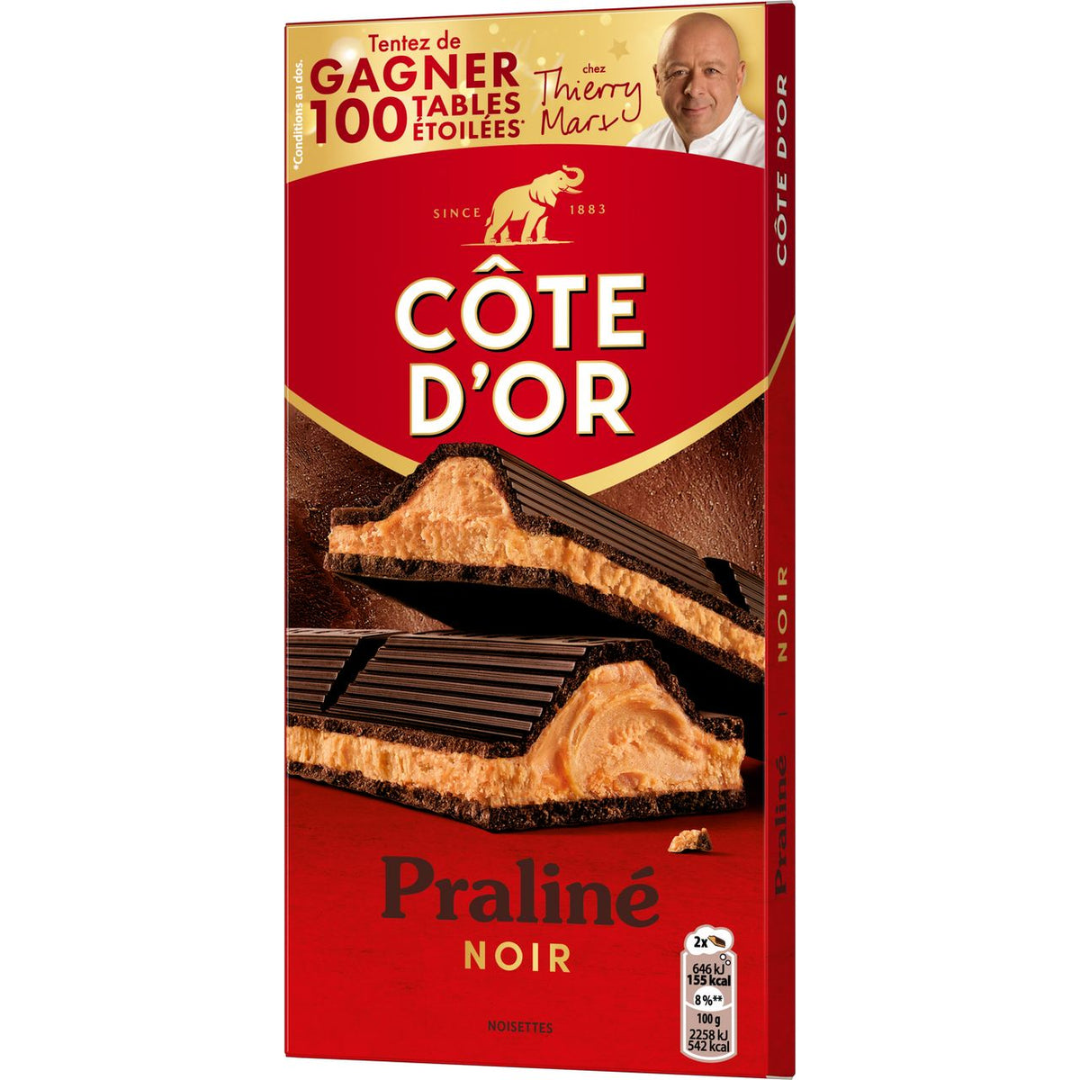 DARK CHOCOLATE PRALINE (