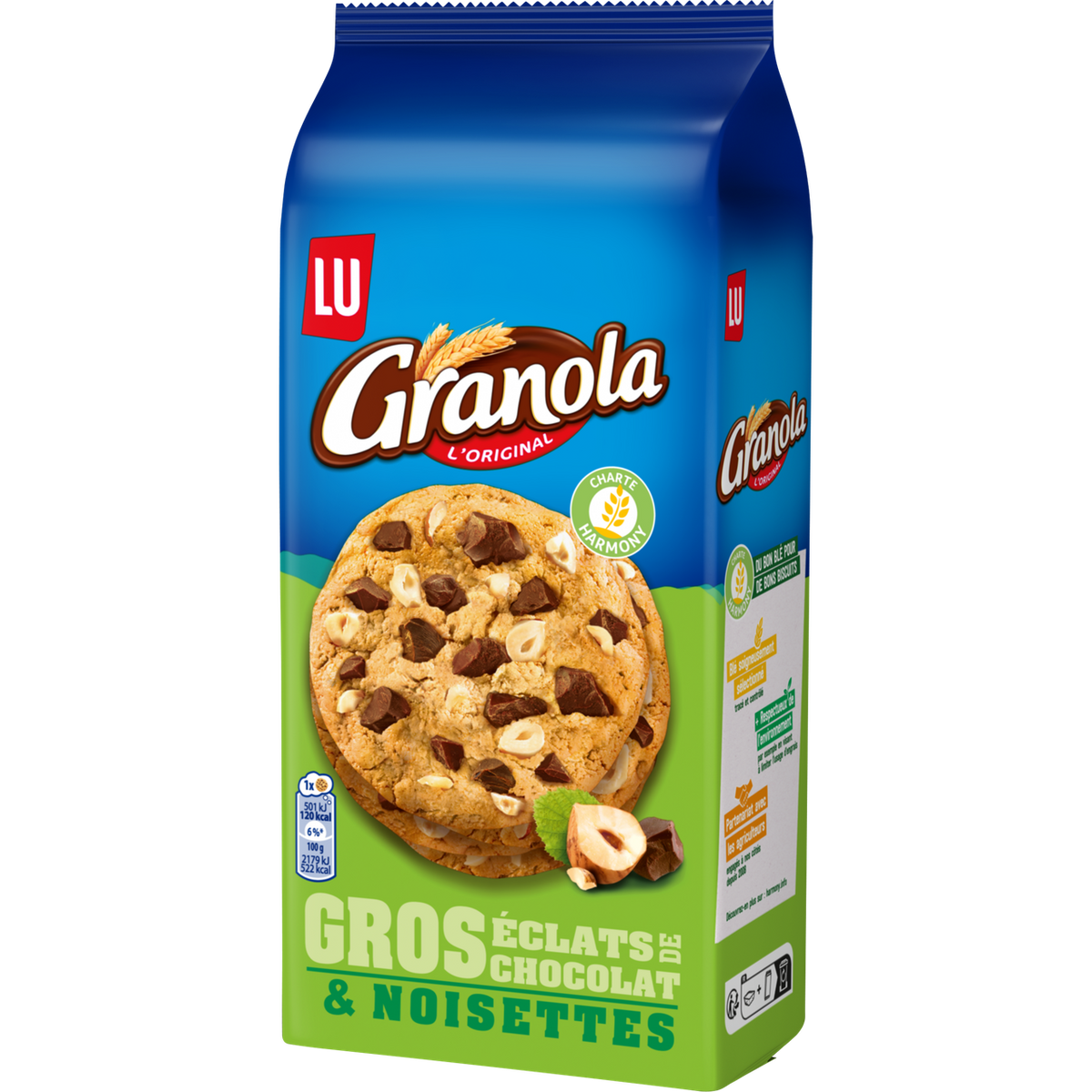 COOKIE EXTRA CHOC HAZEL GRANOLA 184G (