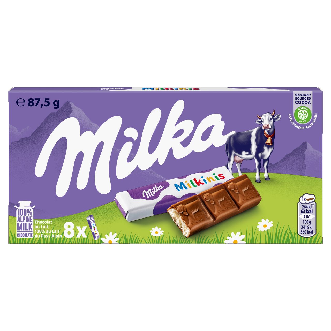 MILKINIS 8PCS 87.5G (