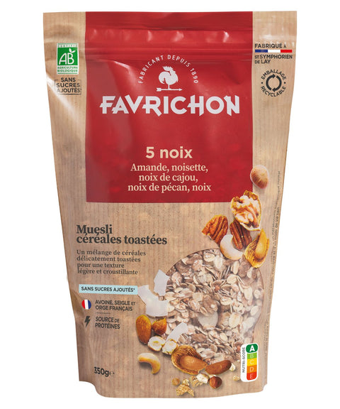 TOASTED MUESLI 5 NUTS 350G (#128467)