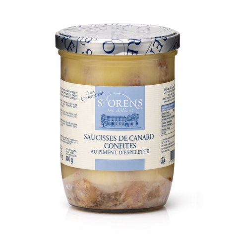 DUCK CONFIT SAUSAGE 750G (#128479)