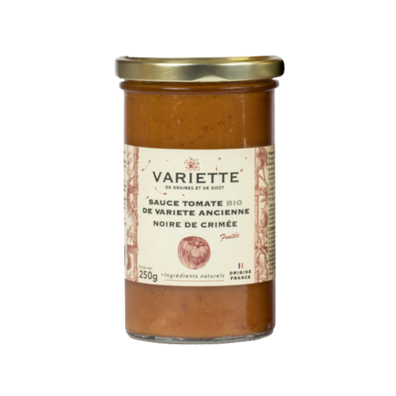 ORGANIC BLACK CRIMEA TOMATO SAUCE 250G (