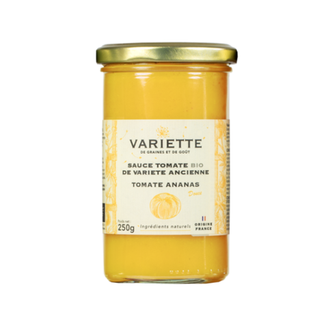 ORGANIC YELLOW PINEAPPLE TOMATO SAUCE 250G (#128520)