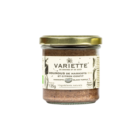 ORGANIC BLACK BEAN HUMMUS WITH PRESERVED LEMON 135G (#128530)