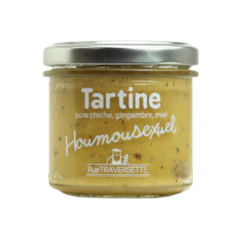 TARTINE ‘HOUMOSEXUAL’ CHICKPEAS, GINGER, HONEY 105G (#128532)