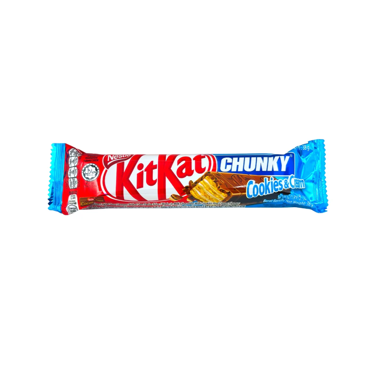 COOKIES & CREAM CHUNKY BAR 38G (