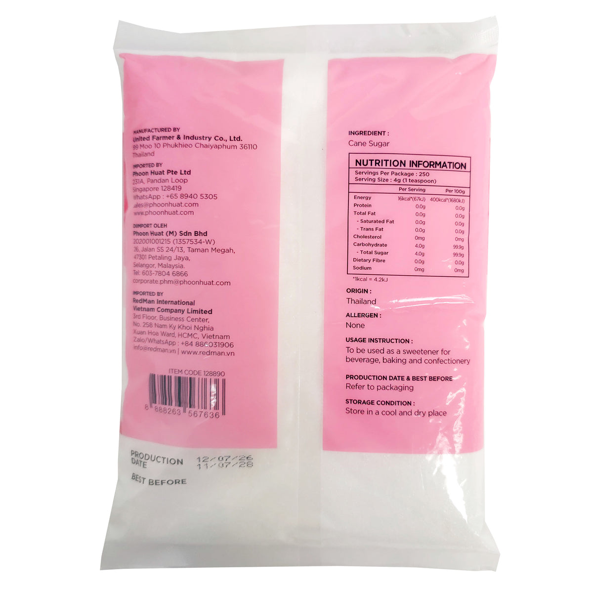 SUGAR CASTER 1KG (