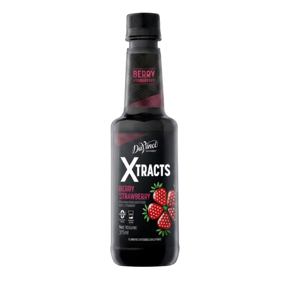 BERRY STRAWBERRY XTRACTS FLAVOURED BEVERAGE CONCENTRATE (
