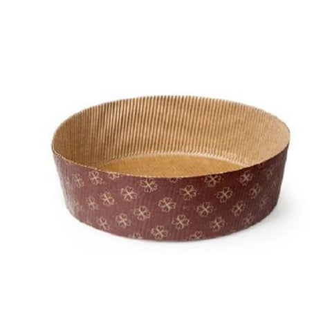 PANETTONE PAPER MOULD BASSO 155XH55MM 4PC (#203533)