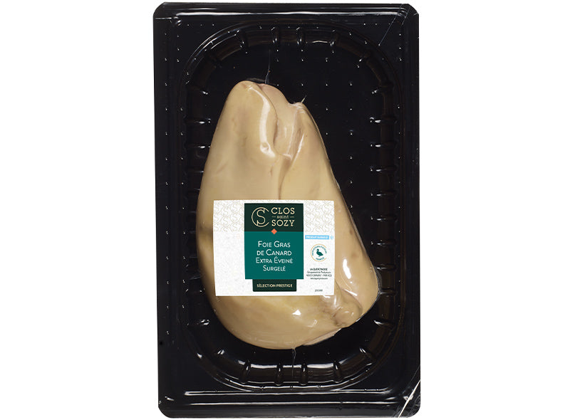 Frozen Duck Foie Gras Whole Deveined / FRA (
