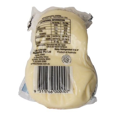PHÔ MAI MOZZARELLA (HÌNH LÊ) 250G (#54246)