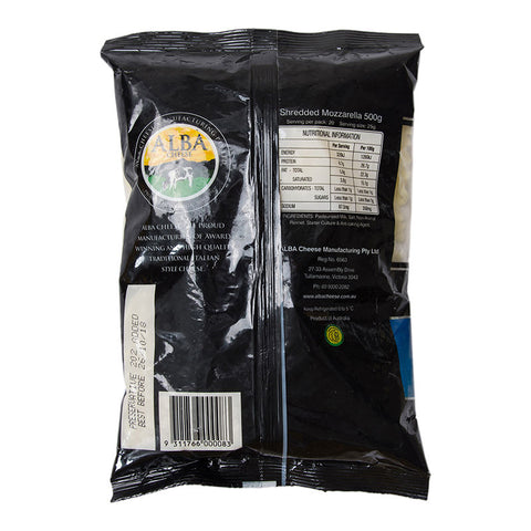 PHÔ MAI MOZZARELLA XỊT 500G (#54390)