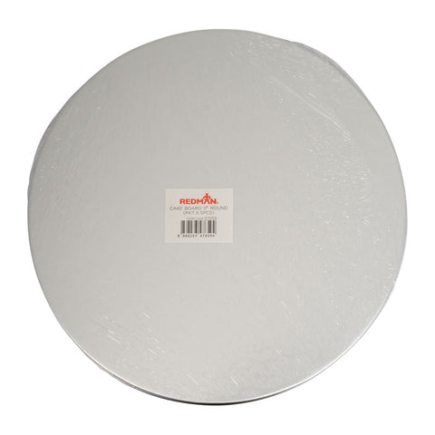 KHUÔN LÀM BÁNH TRÒN 11" MÀU BẠC 5 CHIẾC (#57059)
