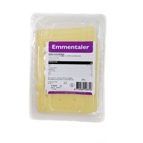 PHÔ MAI EMMENTAL TỰ NHIÊN LÁT 200G (#67996)