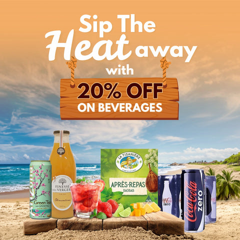 Beverages 20% OFF