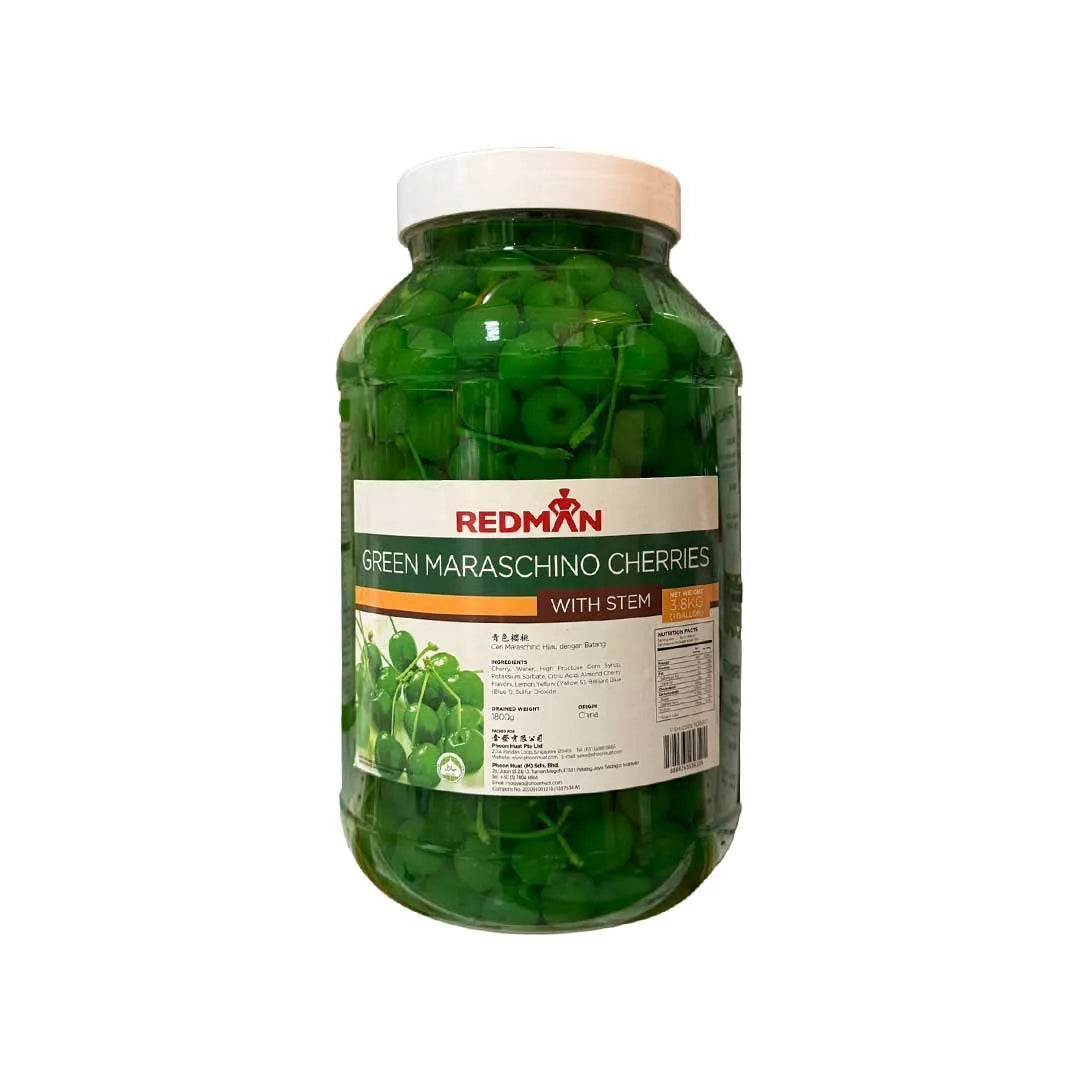 MARASCHINO CHERRY GREEN 1GAL (